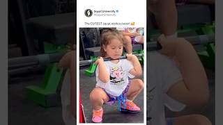Her Squat Was SO CUTE! 🥰