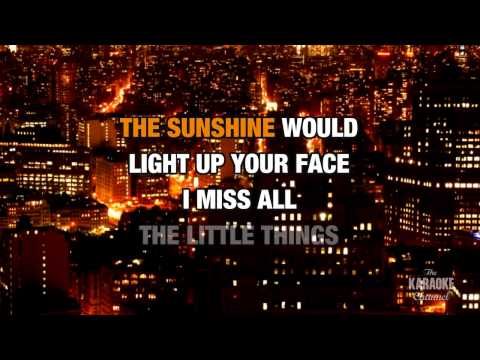 From Where You Are in the style of Lifehouse | Karaoke with Lyrics