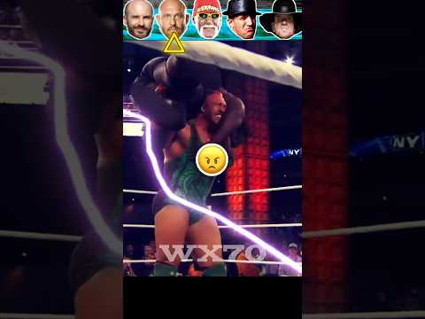 Cesaro VS Ryback VS Hulk Hogan VS Johnny Stamboli VS The Undertaker - Power 💪