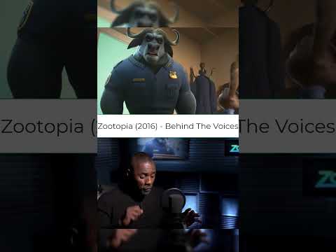 Zootopia (2016) - Behind The Voices #zootopia #behindthescenes #shorts #viral
