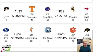 College Football Week 13 Preview and Playoff Committee Predictions