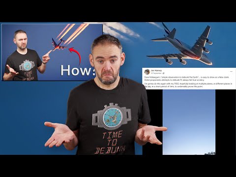 Joe Hanvey attempts to debunk me ... by Destroying Flat Earth