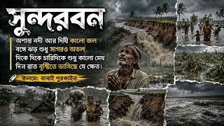 "সুন্দরবন" বাংলা কবিতা আবৃত্তি প্রাকৃতিক দুর্যোগ কন্ঠে বাবাই পুরকাইত/ "Sundarbon" Bengali kobita 