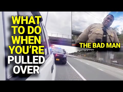 WHAT TO DO WHEN YOU'RE PULLED OVER - FULL TUTORIAL - FREE STUFF TOO.