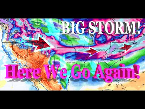 HIGH ALERT! Another BIG Winter Snow Storm & Arctic Blast Coming!