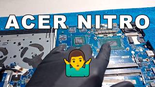 Acer Nitro não liga, não carrega a bateria, não acende um LED sequer. 🤔