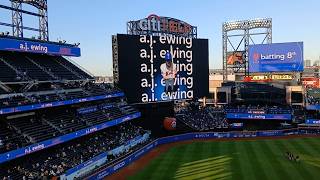 Starting lineups, NYM v. DET, 5/12/26 - A.J. Ewing's Major League Debut!