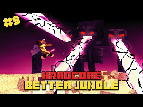 WITHER ❗❗ - Minecraft Hardcore Better Jungle #9