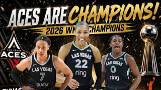 Las Vegas Aces Just Built a DYNASTY… 2026 Championship LOCKED? 👀🏆