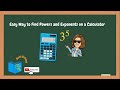 Understanding Powers and Exponents