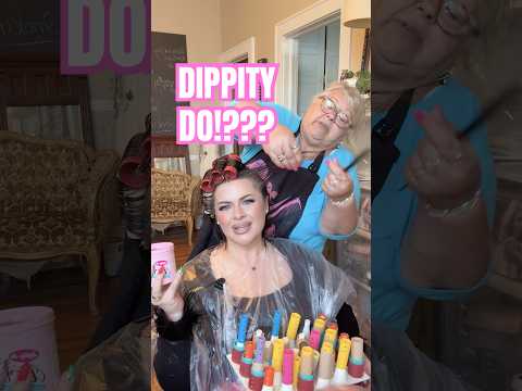 Is it a DIPPITY DO or a DIPPITY DONโT!? ๐ #rollerset #dippitydo #vintage #hair