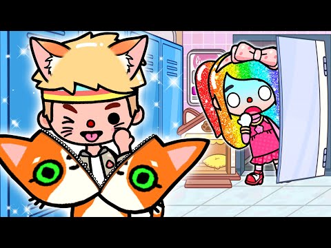 My Cat Suddenly Turned Into A Handsome Boy | Toca Life Story | Toca Boca