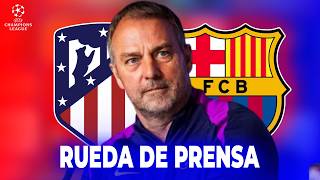 Rueda De Prensa Hansi Flick | Atlético de Madrid x Barcelona - Champions League 25/26