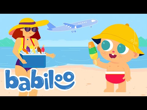 🌊 Let’s Sing About Sunny Days At The Beach 🏖️ #summer #song | Babiloo Nursery Rhymes & Kids Songs 🎶