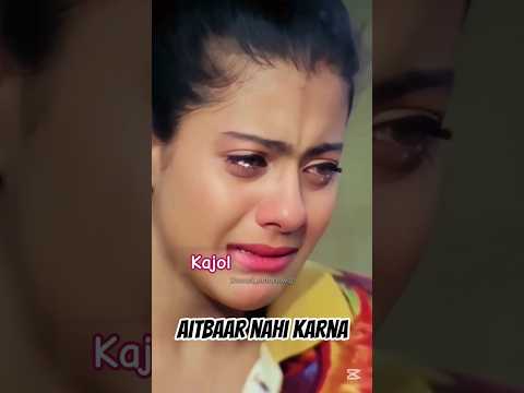 kajo sad scene #srk #shortsvideo #trending