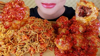 ASMR MIE GACOAN LEVEL 8 BAKSO ACI TETELAN COCOL SAMBEL | ASMR MUKBANG INDONESIA