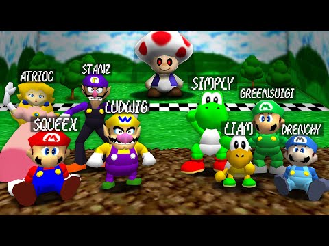 Who will survive the Mario 64 Squid Games?