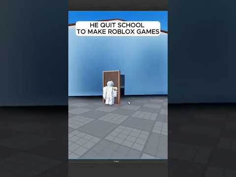 Roblox Player QUIT SCHOOL For THIS 😭