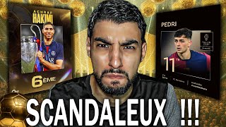 LES VRAIS SCANDALES DU BALLON D'OR 2025 !!! | Pedri 11ème, Hakimi 6ème