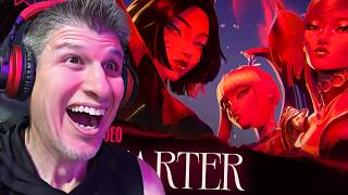 REACTING TO K/DA - FIRESTARTER (Official Music Video)