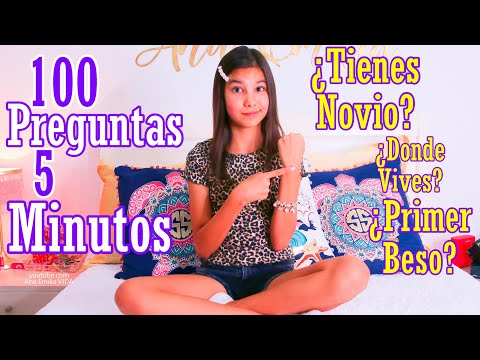 100 PREGUNTAS en 5 MiNUTOS | Ana Emilia VIDA