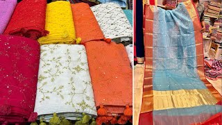 কাড়াকাড়ি দোকান ফাকা সেলে আড়ং বুটিক,মাসলিন অরগান্জা শাড়ির মেলা ||Arong boutique saree collection 2025