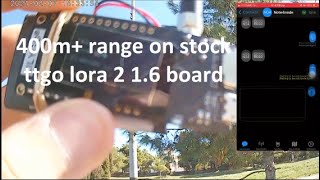 Meshtastic LoRa field test (400m tested)