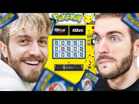 SFIDO MASSEO A CHI TROVA LA CARTA PIU RARA NEI DISTRIBUTORI DI CARTE POKEMON!