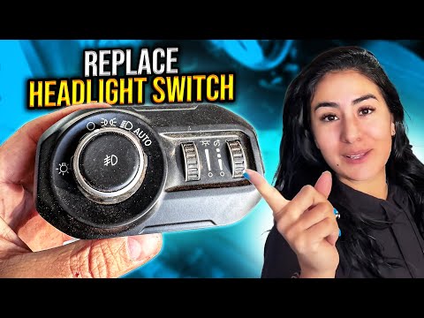 How to replace Wrangler JL/ Jeep Gladiator Headlight Switch P68292842AB