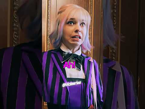 Agnes Terrifies Enid 😱🔥 #wednesday #wednesdaynetflix #shortsvideos