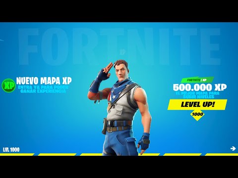 😱RAPIDO! NUEVO BUG DE XP ROTISIMO 500.000 XP REPETIBLE 🔥 COMO SUBIR RAPIDO DE NIVEL MAPA XP FORTNITE