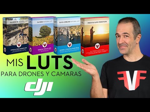 MEJORA tus VIDEOS FÁCIL y RÁPIDO con mis LUTs para DRONES y CÁMARAS DJI