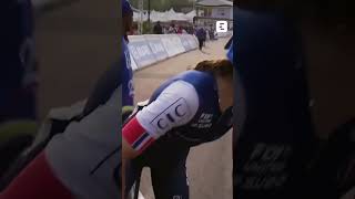 🇫🇷​👏​ Incroyable course de Célia Gery, championne du monde U23 #cyclisme #kigali2025