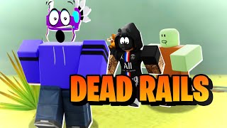Sobreviva a ZUMBIS enquanto anda de TREM no ROBLOX! (Dead Rails)