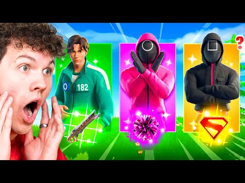 Fortnite Random SQUID GAME BOSS Challenge!