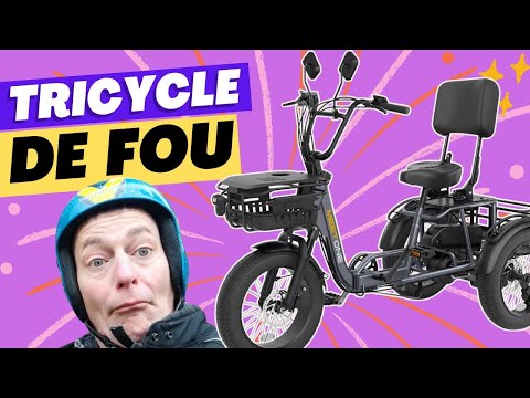 Le tricycle électrique Top de chez Top (Meetone breeze pro fat)