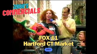2000's Commercials: FOX 61 Hartford CT Market (2001)