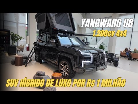 YANGWANG U8: SUV DE LUXO CHINÊS de R$ 1 milhão com 1 ano de espera