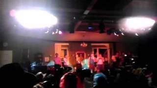 Die 4 Amigos - Alaaf der Öcher Scheng vom Tropiball 2012 Live, kaum verwackelt ;-)