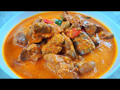 RESEP ATI AMPELA SANTAN PEDAS SUPER ENAK