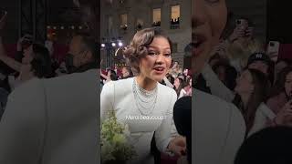 Zendaya, Robert Pattinson et le réalisateur Kristoffer Borgli ne pouvaient pas quitter Paris sans le