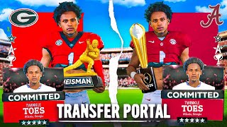 Leaving Georgia For Alabama! College Football 26 Road To Glory (Junior Year)