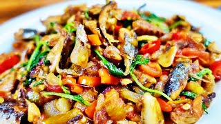 10 MENIT JADI MENU SEENAK INI? JANGAN DICOBA KALO TIDAK INGIN KETAGIHAN | TUMIS IKAN PINDANG KEMANGI