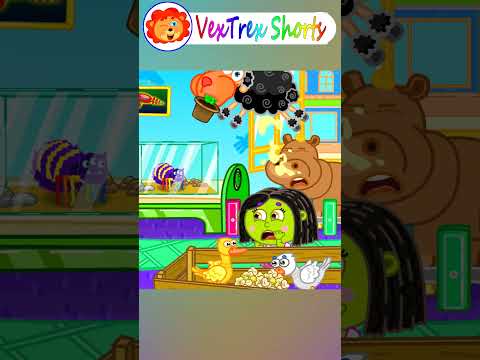 Lion Shorts - Join the Rich Sleepover Party! - Cartoon for Kids
