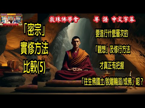 「密宗」實修方法比較(5) 要進行什麼層次的「觀想」及修行方法，才真正有把握「往生佛國土/脫離輪迴/成佛」呢？(粵語) 72慈悲心與菩提心的觀修方法 啤嗎哈尊金剛上師 敦珠佛學會