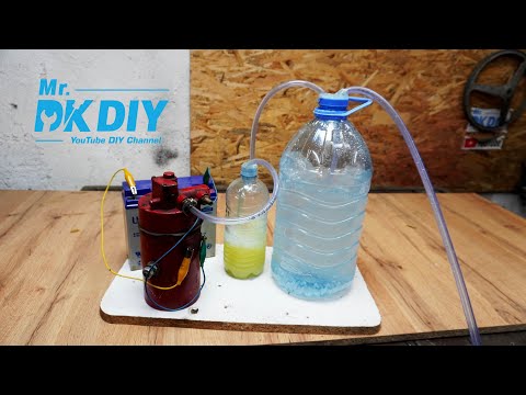 "Homemade 12V DC Free Gas using water at home | DIY Production and Testing"