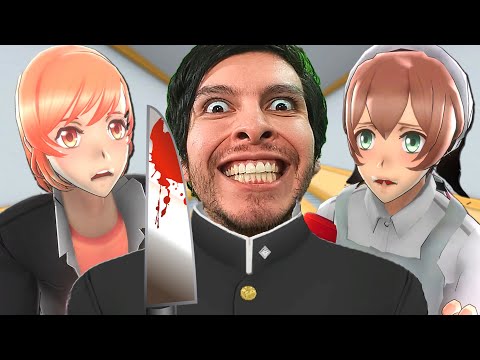 YANDERE SIMULATOR PERO SOY EL SENPAI (ELIMINÉ A TODOS LOS RIVALES)