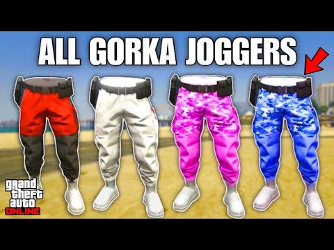 *UPDATED* HOW TO GET ALL GORKA JOGGERS IN GTA 5 ONLINE 1.71! *No Transfer*