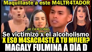 Magaly fulmina entrevista de César Vega en Día D y defiende a Suheyn xq intentaron lavarle la cara