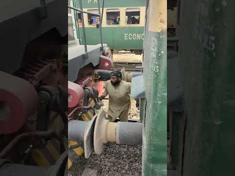Train Coupling #railvlogger #highspeedtrain #umaironyoutube #railwaycontent